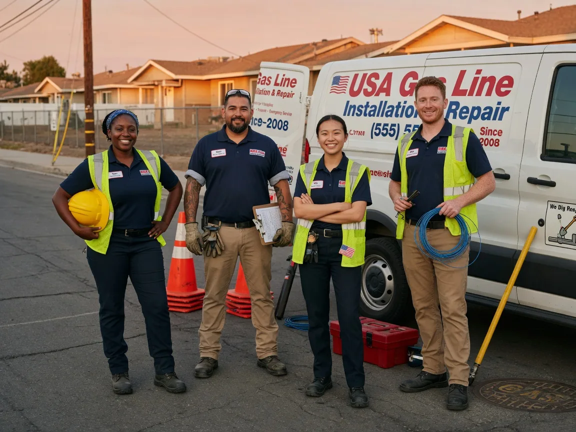 Gas Line Installation company in Camp Grove, IL